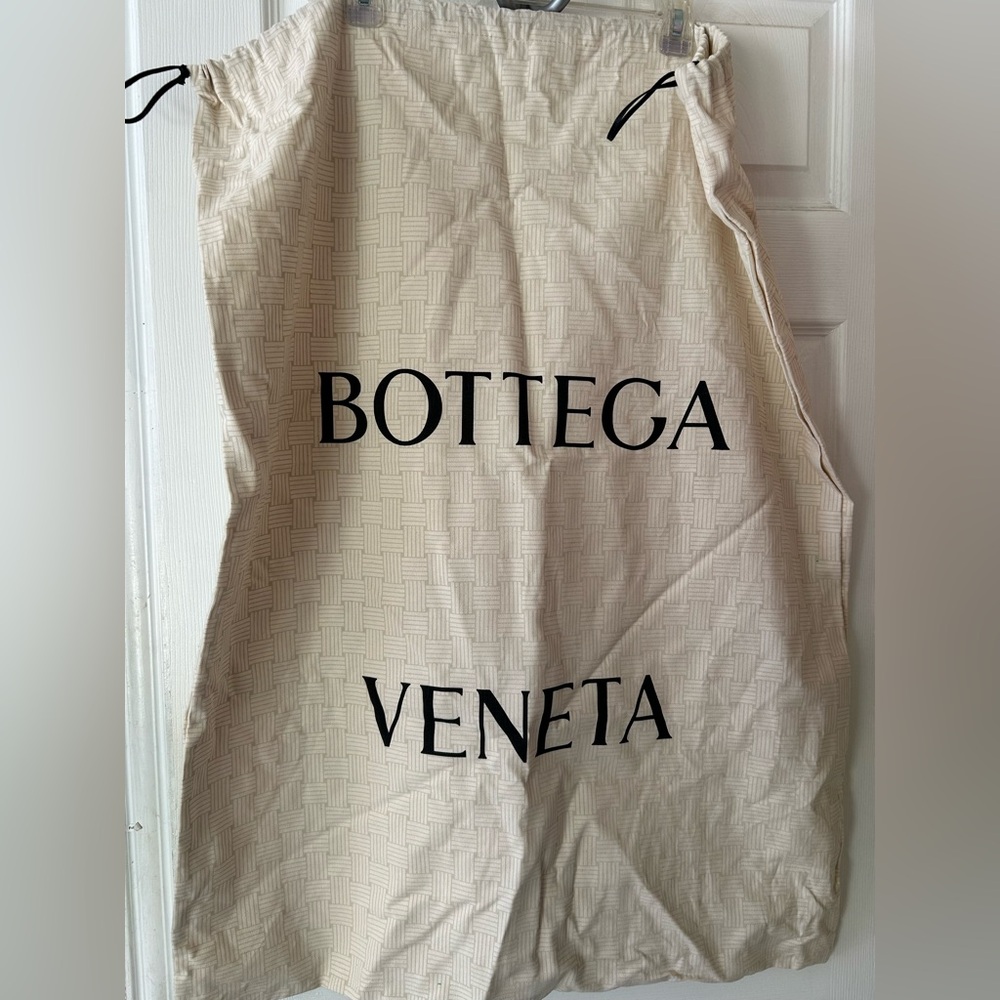 Bottega Veneta Cream Dust Bag 26 1/2 by 35 inches